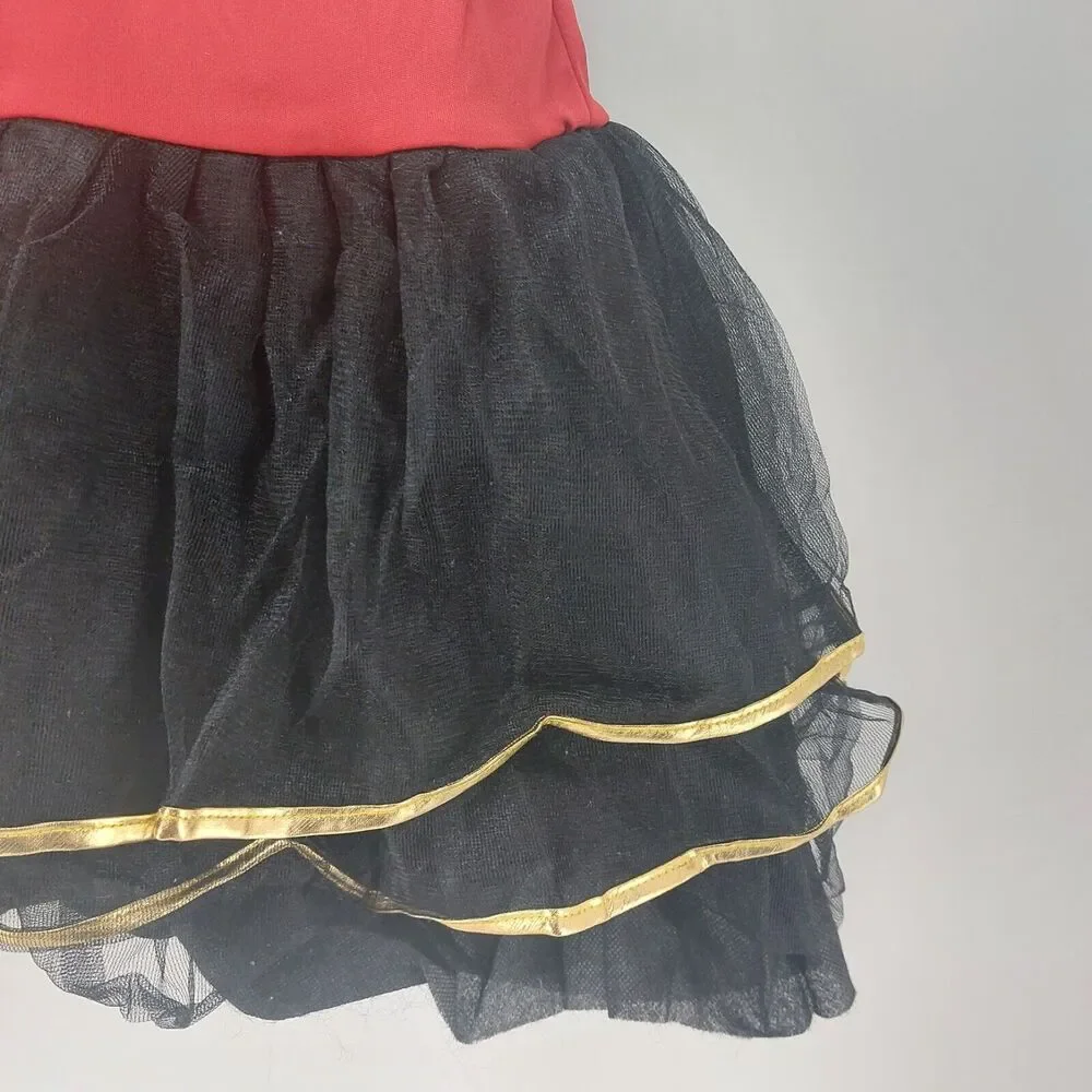 Wonderland Costumes Girls Halloween Red Ninja Cutie Sz 10-12